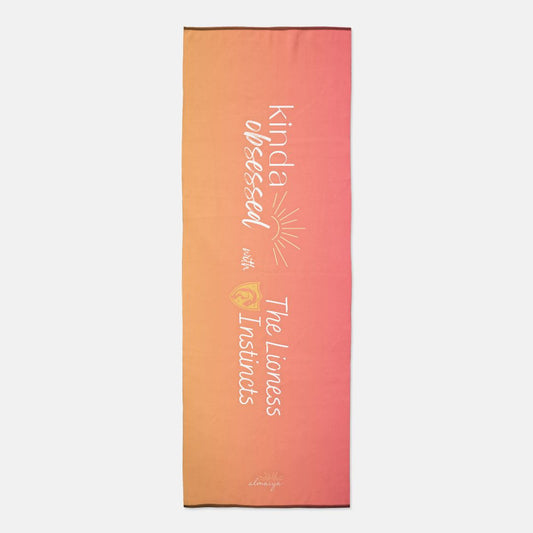 The Lioness Instincts Yoga Towel