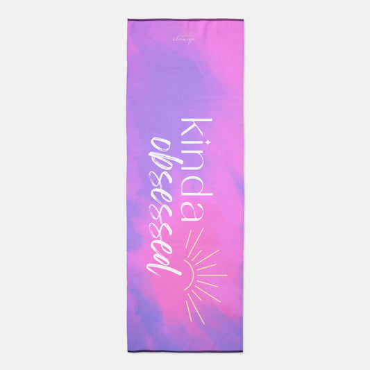 Kinda Obsessed Yoga Towel